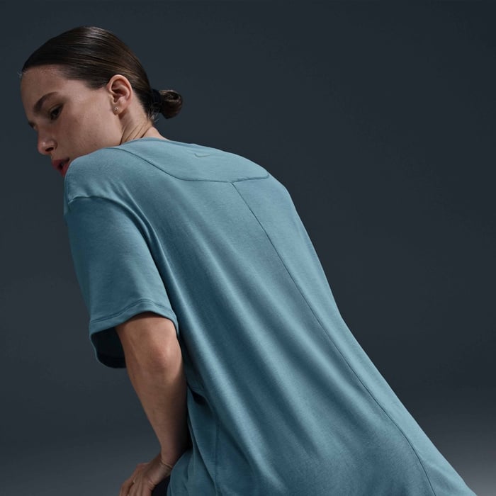 Дамска Тениска NIKE W NK ONE RELAXED DF SS TOP, Балистик, син цвят