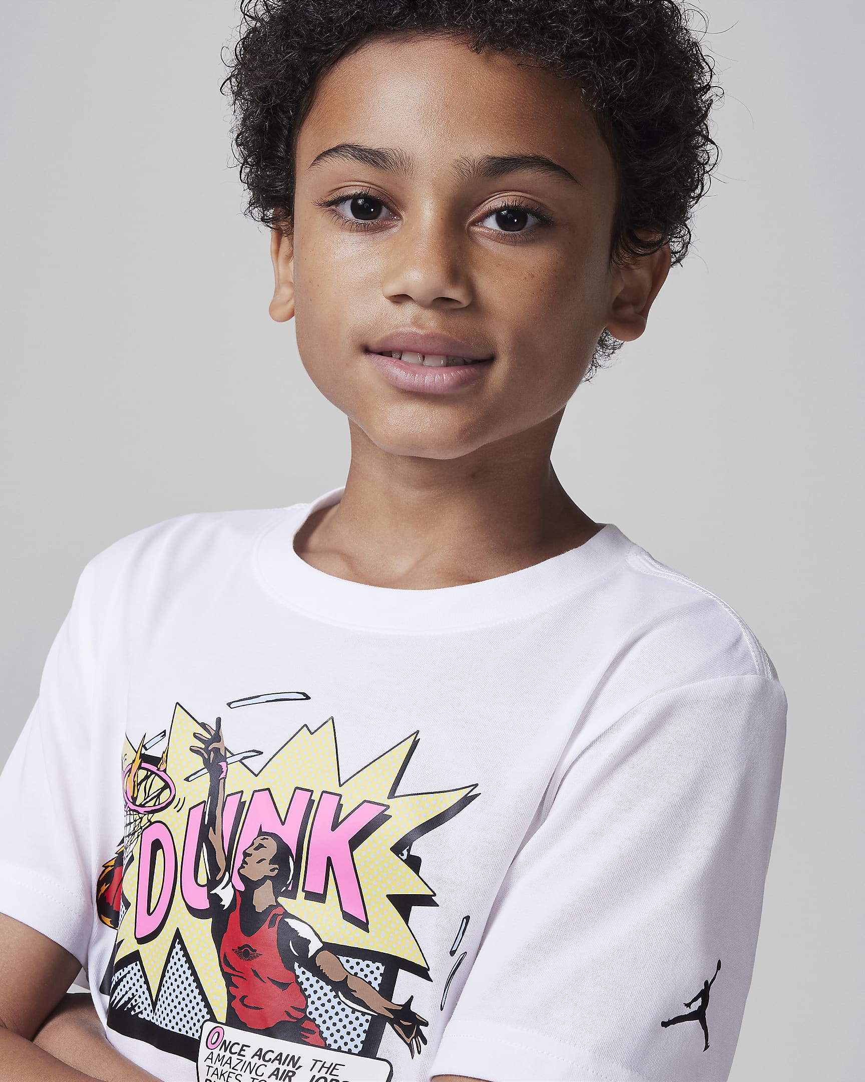 Детска Тениска NIKE JDB AIR JORDAN COMICS DUNK SS
