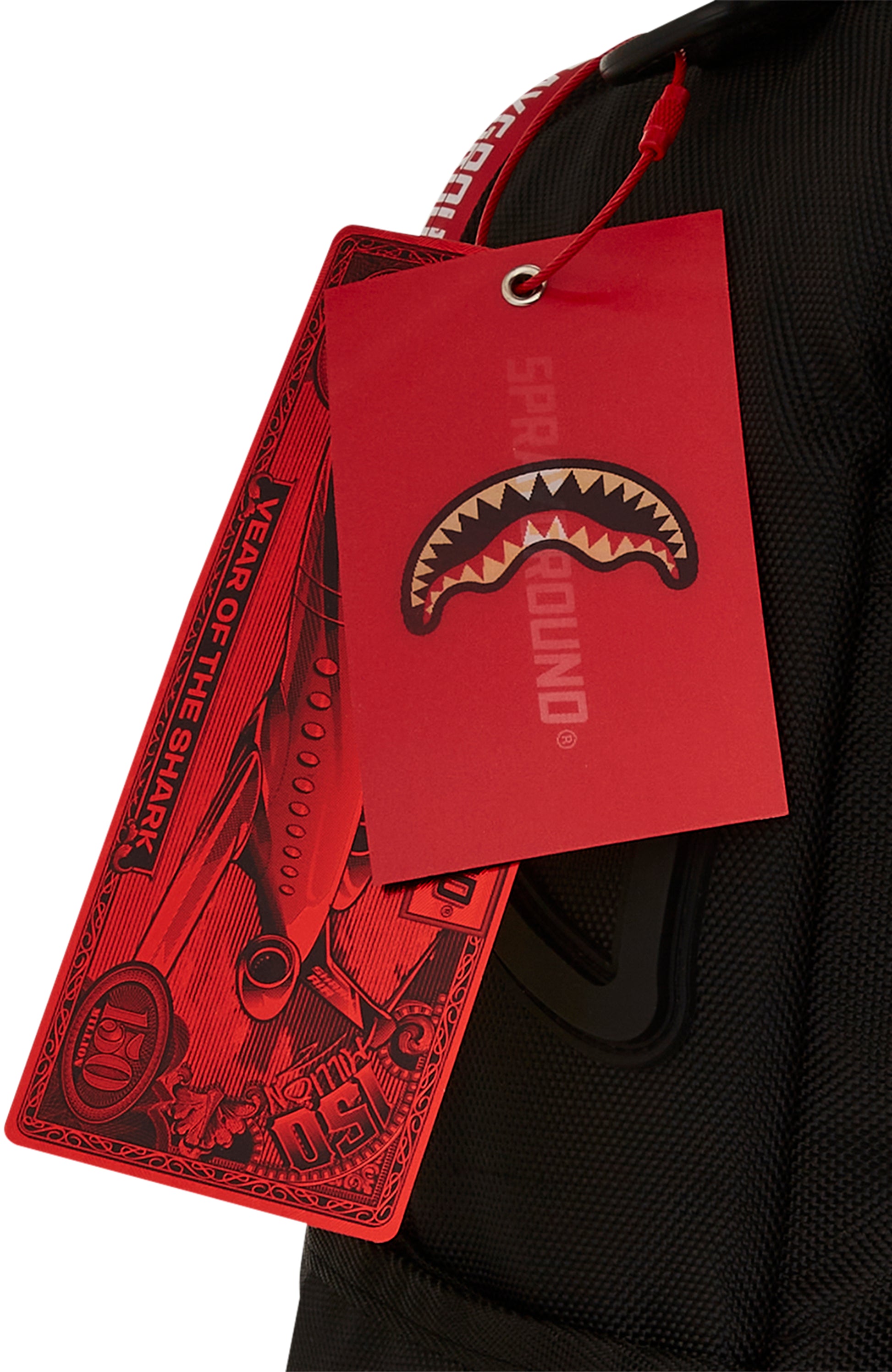 Унисекс Раница SPRAYGROUND PRINTED ZIPPER SHARK DLXR BACKPACK