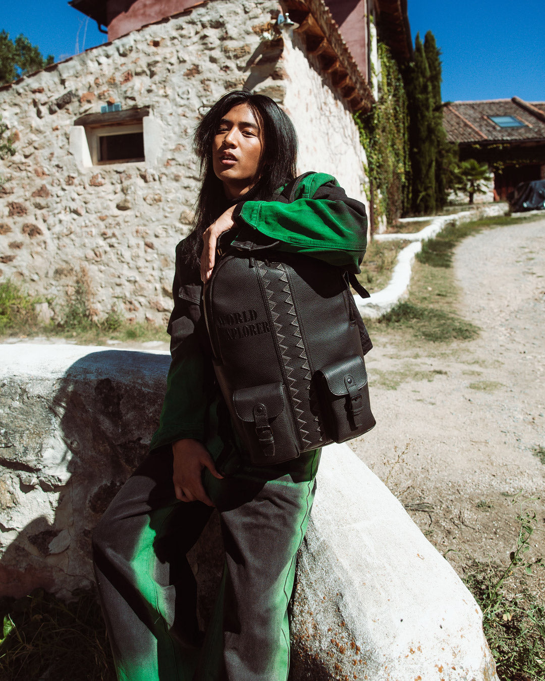 Image of Унисекс Раница SPRAYGROUND GLOBAL TRAVELER BACKPACK