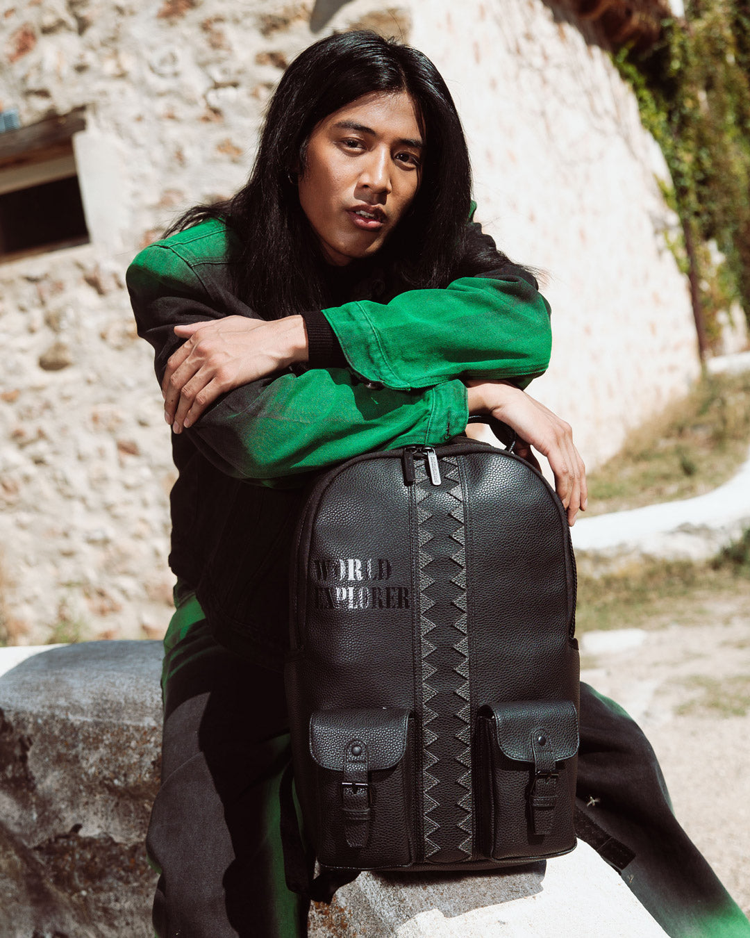 Image of Унисекс Раница SPRAYGROUND GLOBAL TRAVELER BACKPACK