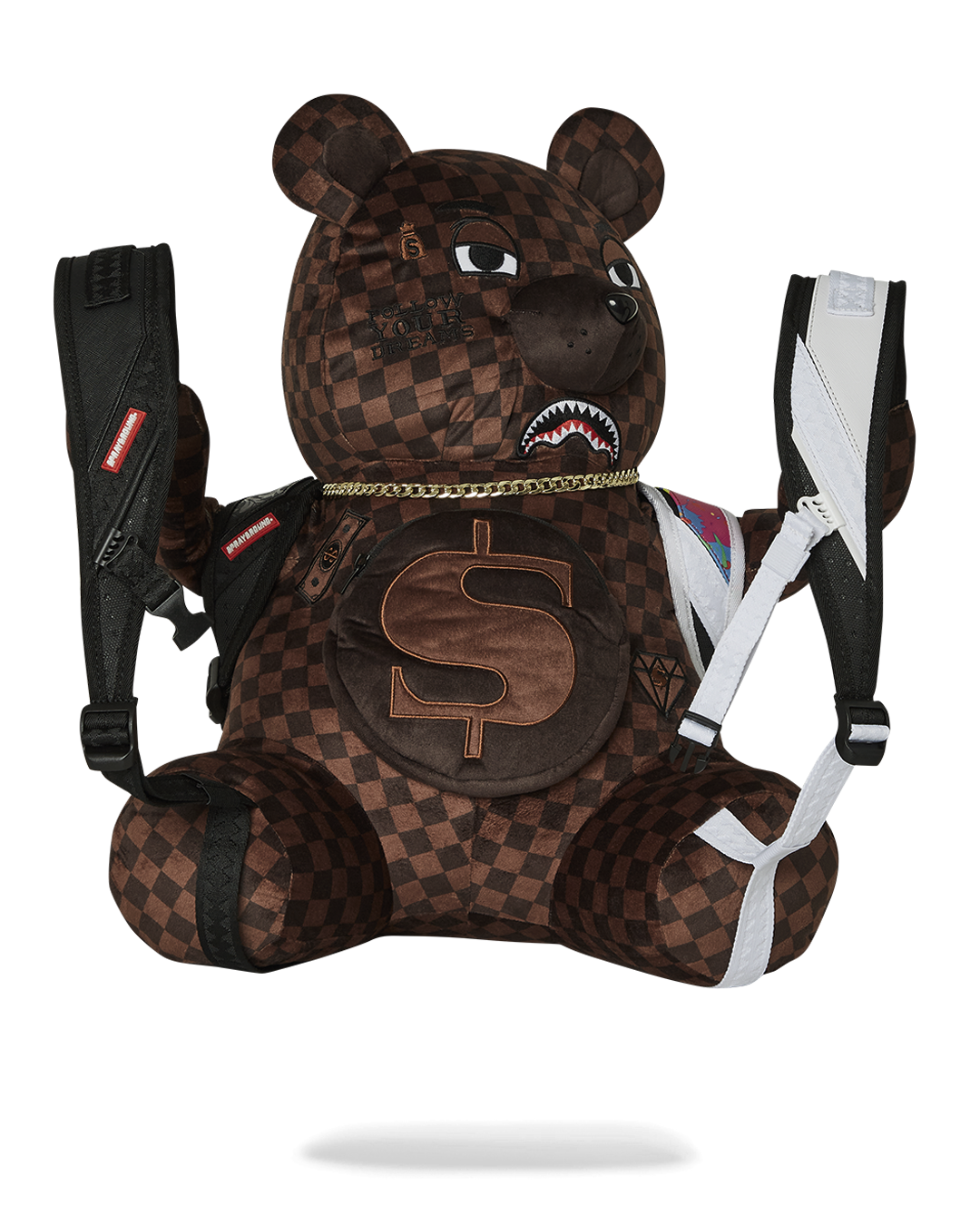 Image of Унисекс Раница SPRAYGROUND BACKPACK BEAR WEARING BACKPACK-910B6312NSZ- Ballistic sport, Балистик