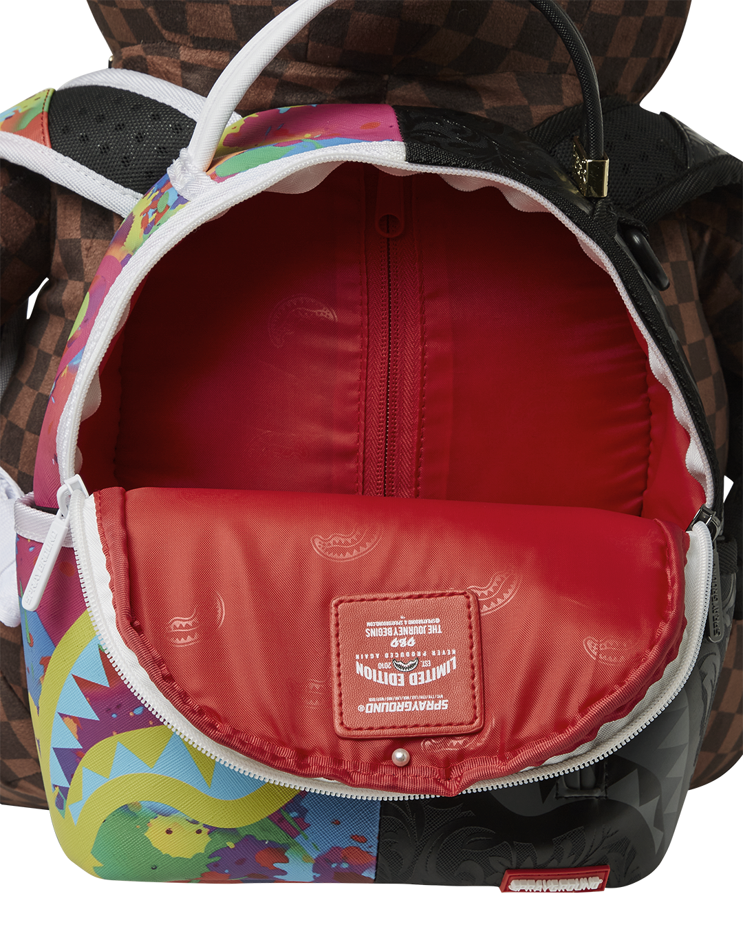 Image of Унисекс Раница SPRAYGROUND BACKPACK BEAR WEARING BACKPACK-910B6312NSZ- Ballistic sport, Балистик