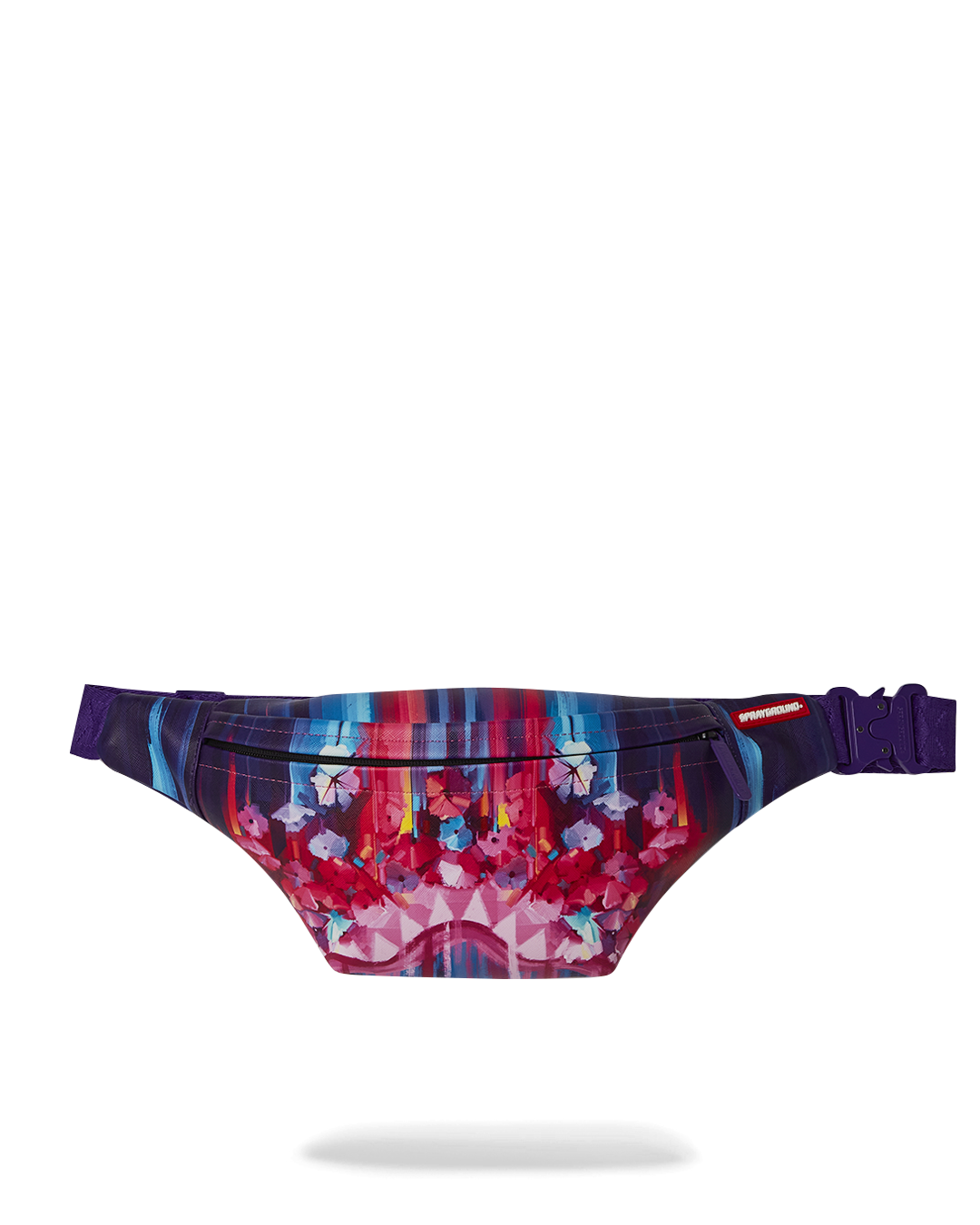 Image of Унисекс Чанта SPRAYGROUND BRUSHED NEON FLOWERS CROSSBODY -910B6462NSZ- Ballistic sport, Балистик