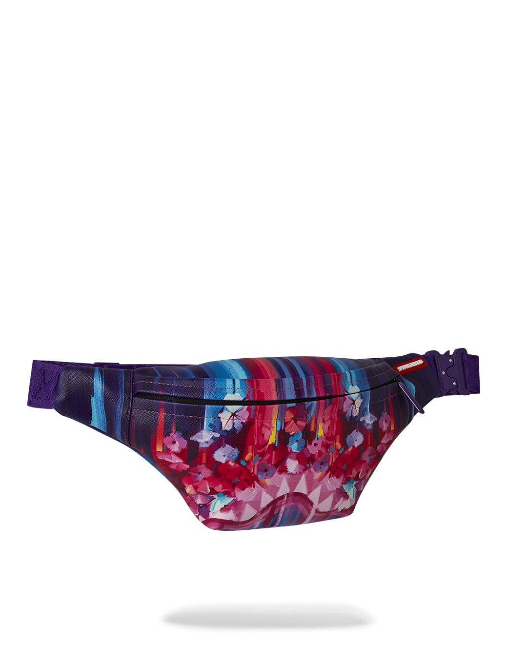 Image of Унисекс Чанта SPRAYGROUND BRUSHED NEON FLOWERS CROSSBODY -910B6462NSZ- Ballistic sport, Балистик