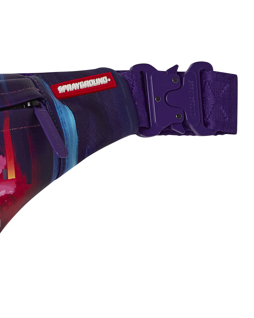 Image of Унисекс Чанта SPRAYGROUND BRUSHED NEON FLOWERS CROSSBODY -910B6462NSZ- Ballistic sport, Балистик