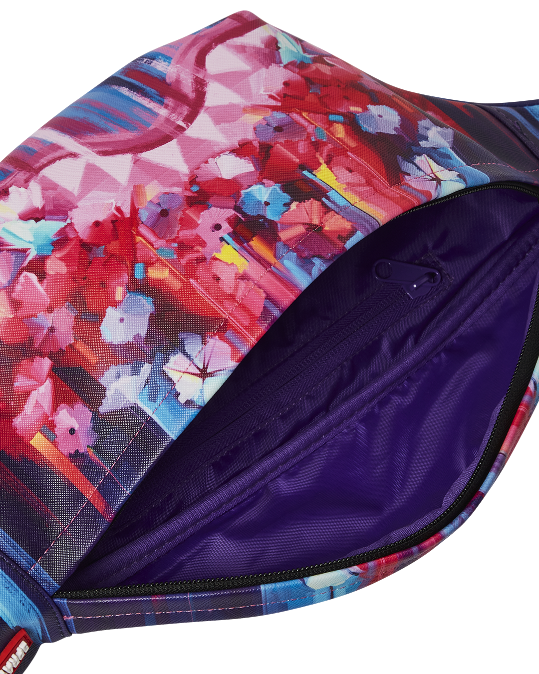 Image of Унисекс Чанта SPRAYGROUND BRUSHED NEON FLOWERS CROSSBODY -910B6462NSZ- Ballistic sport, Балистик