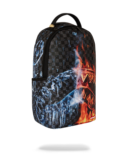 Image of Унисекс Раница SPRAYGROUND FIRE & ICE SHARK DLXSV BACKPACK