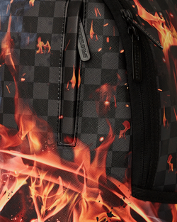 Image of Унисекс Раница SPRAYGROUND FIRE & ICE SHARK DLXSV BACKPACK