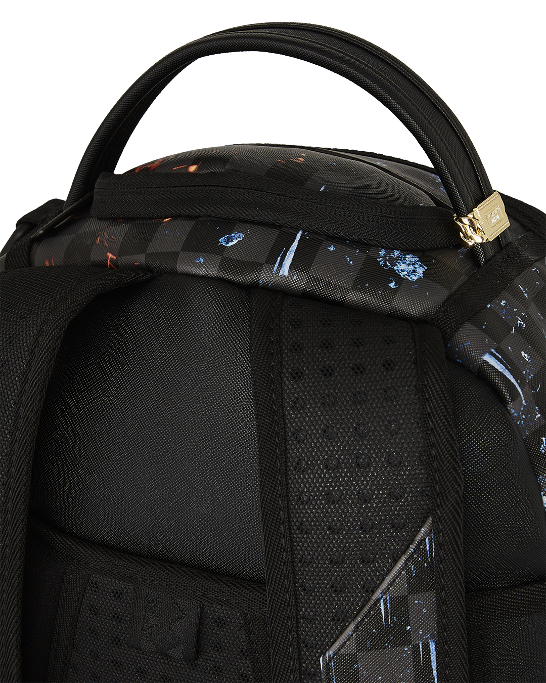 Image of Унисекс Раница SPRAYGROUND FIRE & ICE SHARK DLXSV BACKPACK