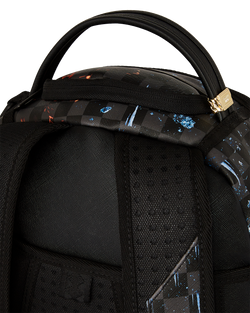 Image of Унисекс Раница SPRAYGROUND FIRE & ICE SHARK DLXSV BACKPACK