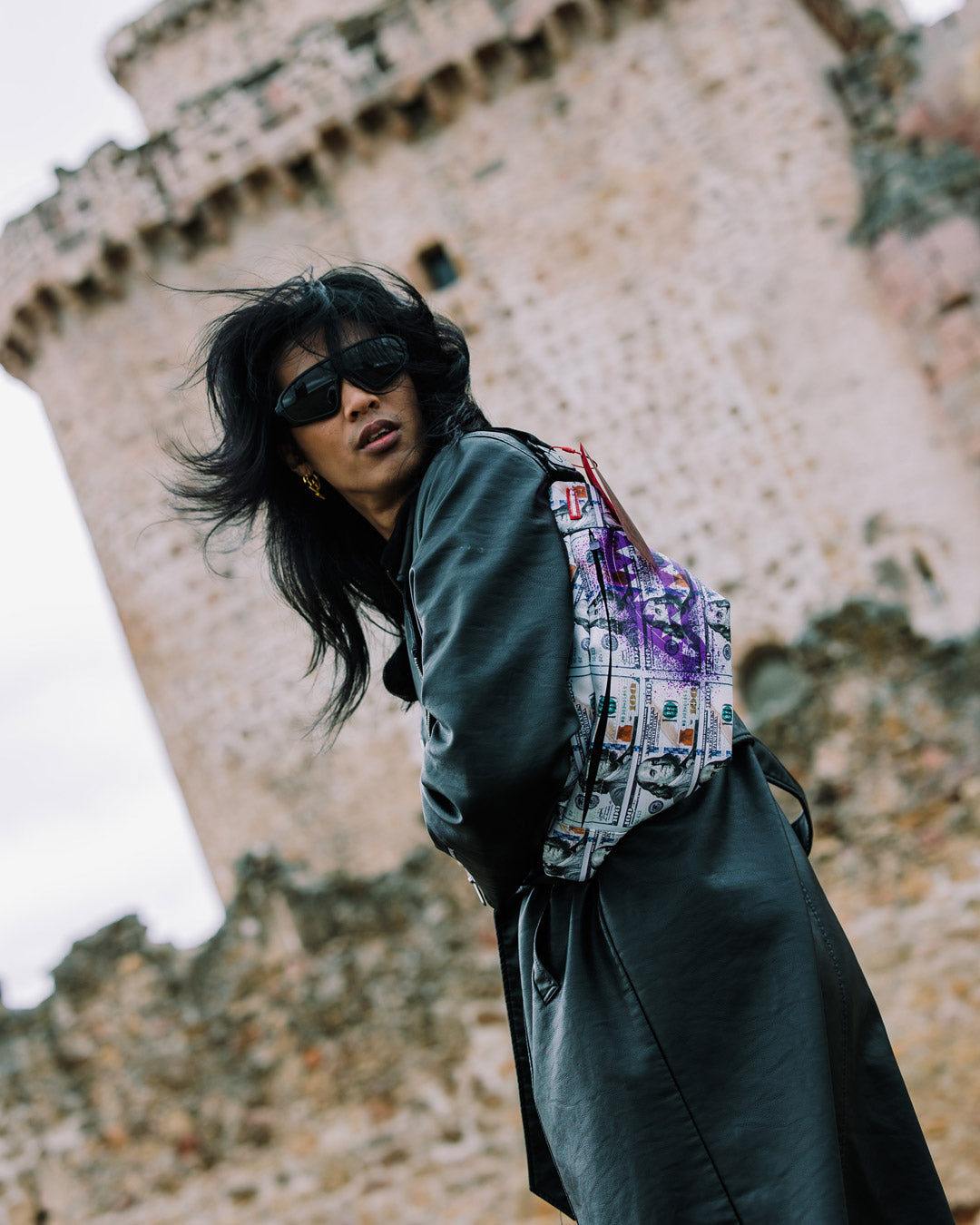 Image of Унисекс Чанта SPRAYGROUND MONEY SPLAT SAVVY CROSSBODY