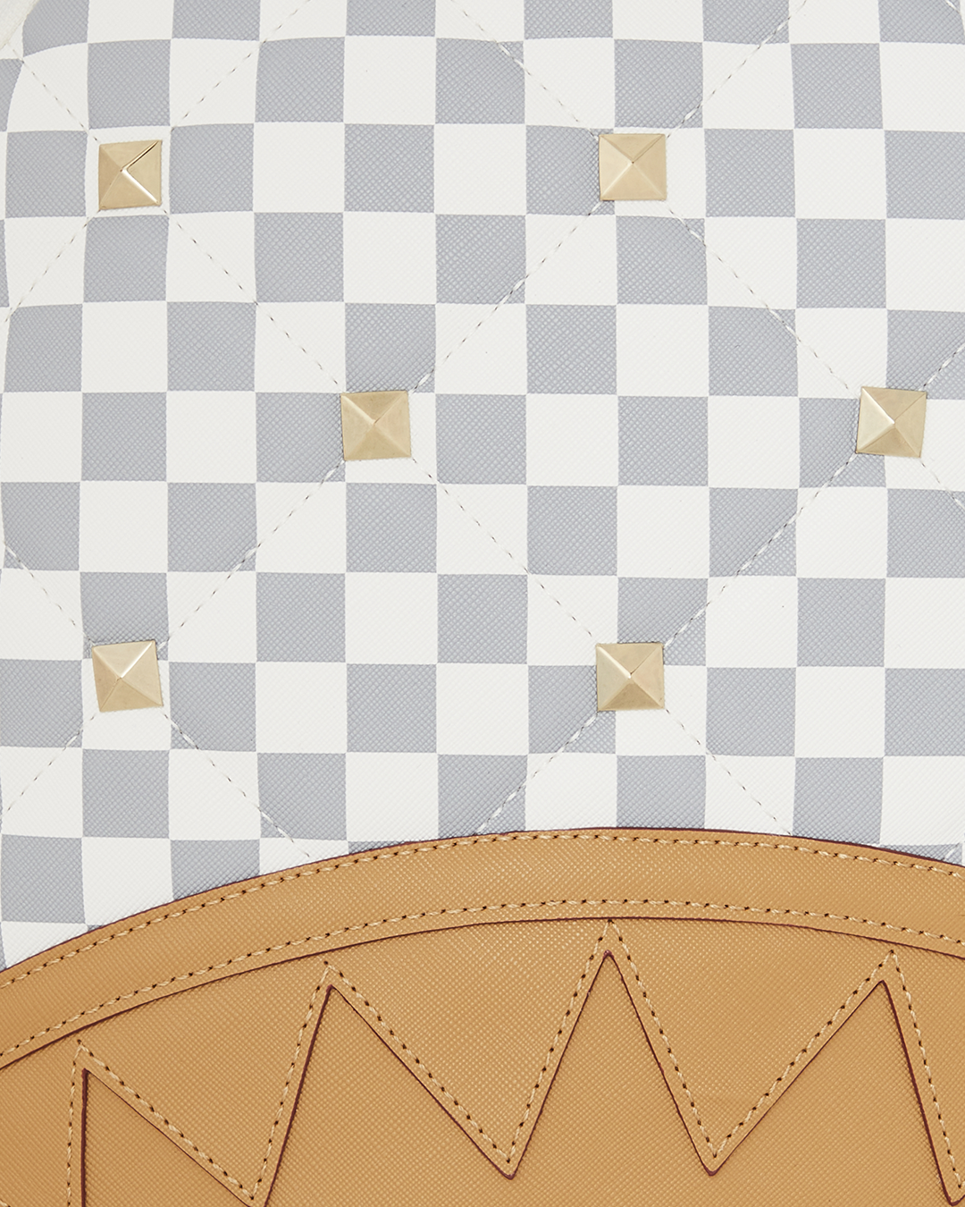 Image of Унисекс Раница SPRAYGROUND CREAM HENNY QUILT PUFF BACKPACK