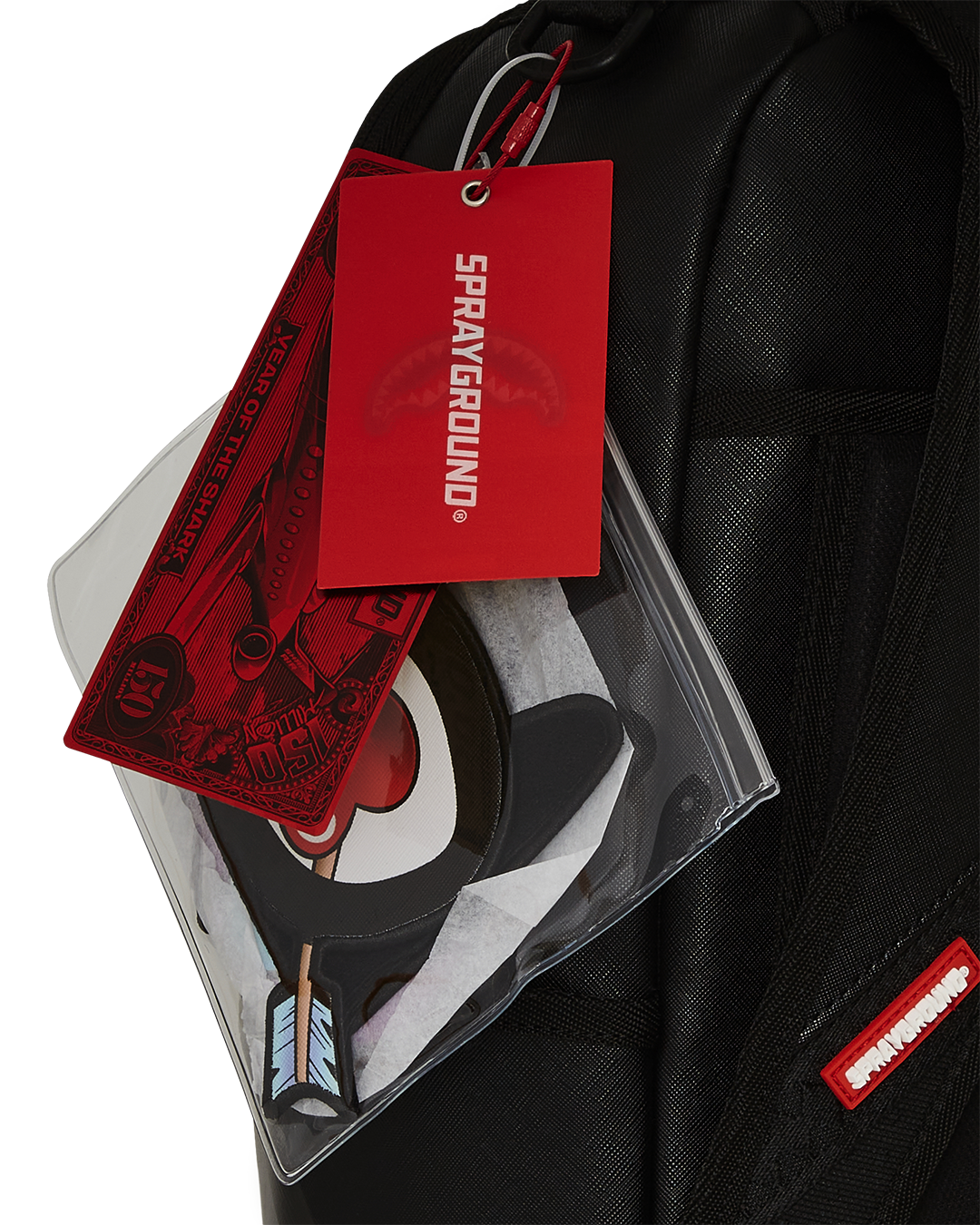 Image of Унисекс Раница SPRAYGROUND BLACK REMOVABLE EYES DLXSV BACKPACK