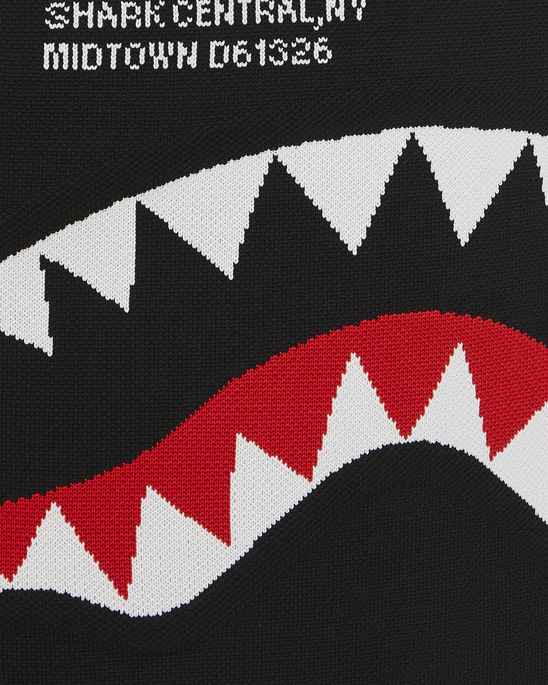 Image of Унисекс Раница SPRAYGROUND SHARK CENTRAL KNIT BACKPACK