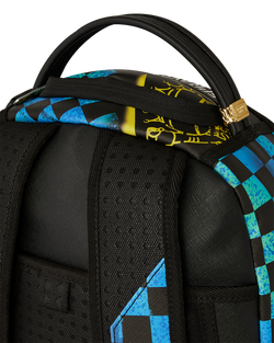 Image of Унисекс Раница SPRAYGROUND SHARK CENTRAL STENCILS- BLACK DLXSV BACKPACK