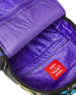 Image of Унисекс Раница SPRAYGROUND SHARK CENTRAL STENCILS- BLACK DLXSV BACKPACK