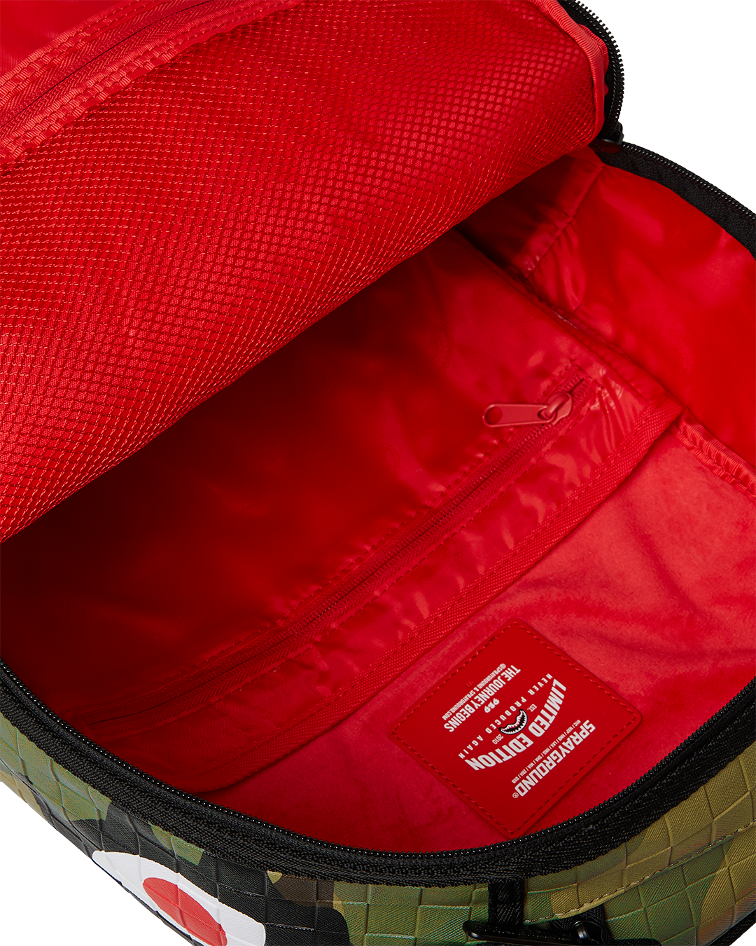 Image of Унисекс Раница SPRAYGROUND WOODLAND CAMO CHECK BACKPACK