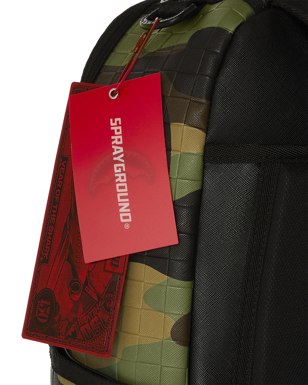 Image of Унисекс Раница SPRAYGROUND WOODLAND CAMO CHECK BACKPACK