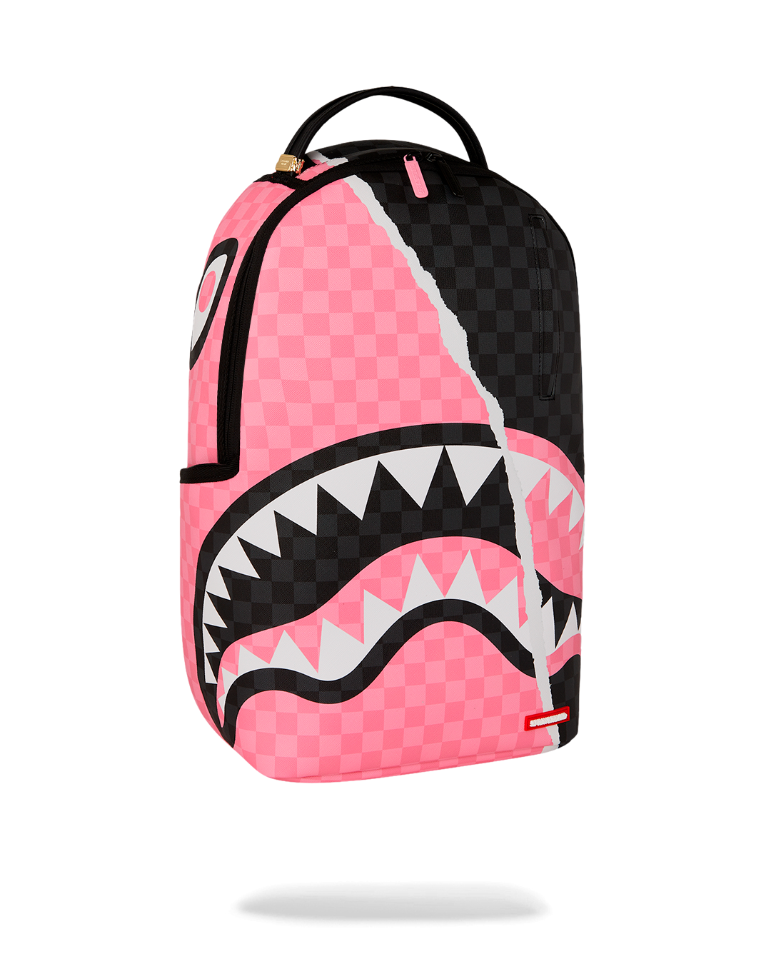 Image of Унисекс Раница SPRAYGROUND PINK AND BLACK TEAR SIP BACKPACK