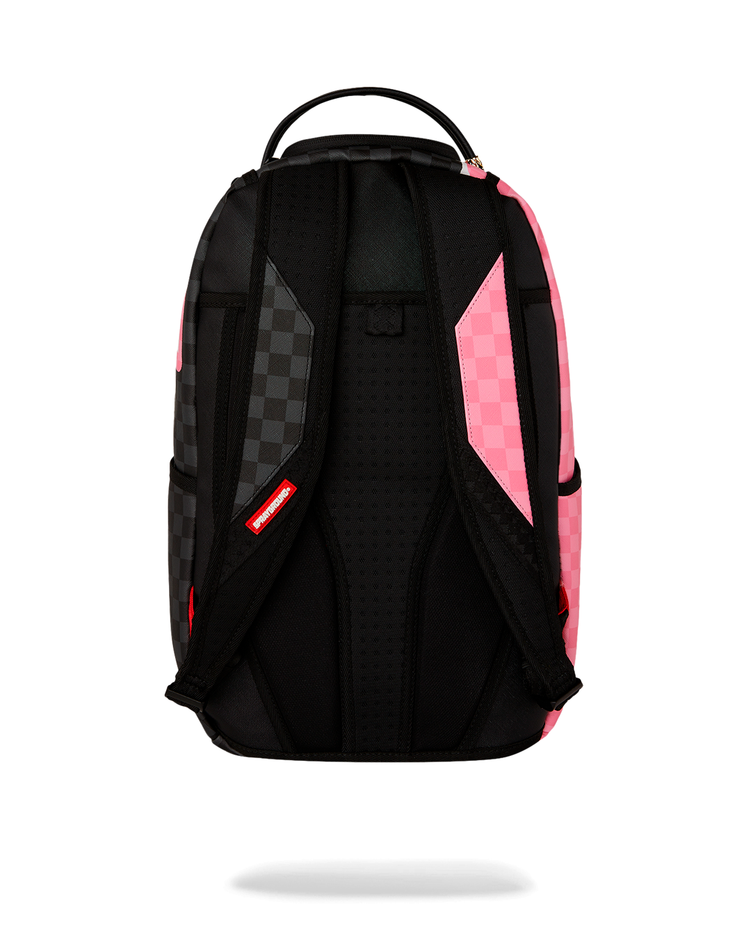 Image of Унисекс Раница SPRAYGROUND PINK AND BLACK TEAR SIP BACKPACK