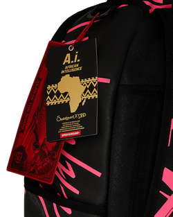 Image of Унисекс Раница SPRAYGROUND AI LION NEON PINK BACKPACK
