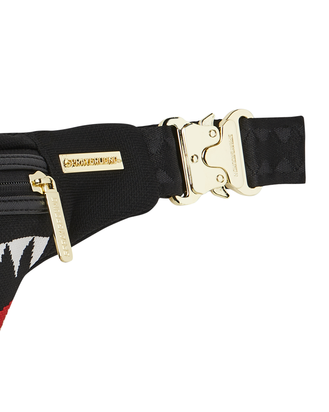 Image of Унисекс Чанта SPRAYGROUND SHARK CENTRAL KNIT SAVVY CROSSBODY