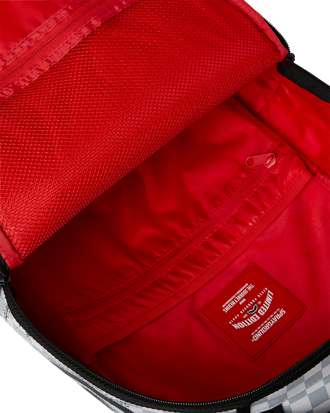 Image of Унисекс Раница SPRAYGROUND RED STENCIL SHARK BACKPACK