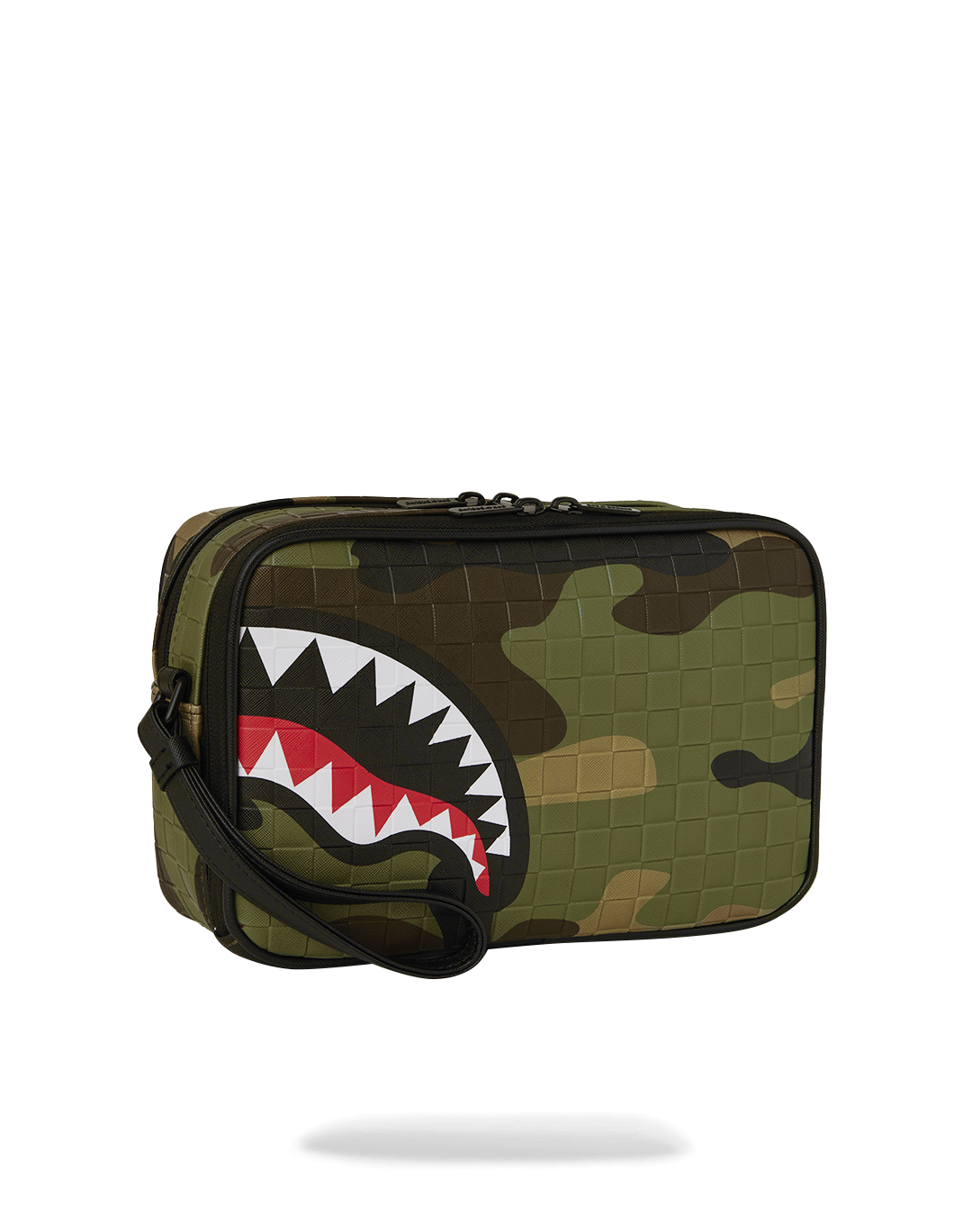Image of Унисекс Тоалетна чанта SPRAYGROUND WOODLAND CAMO CHECK TOILETRY BAG