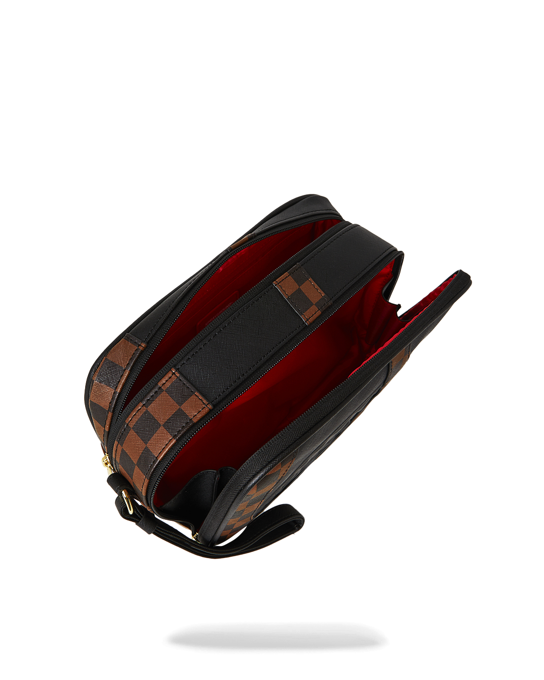 Image of Унисекс Тоалетна чанта SPRAYGROUND JETSTREAM BROWN TOILETRY BAG