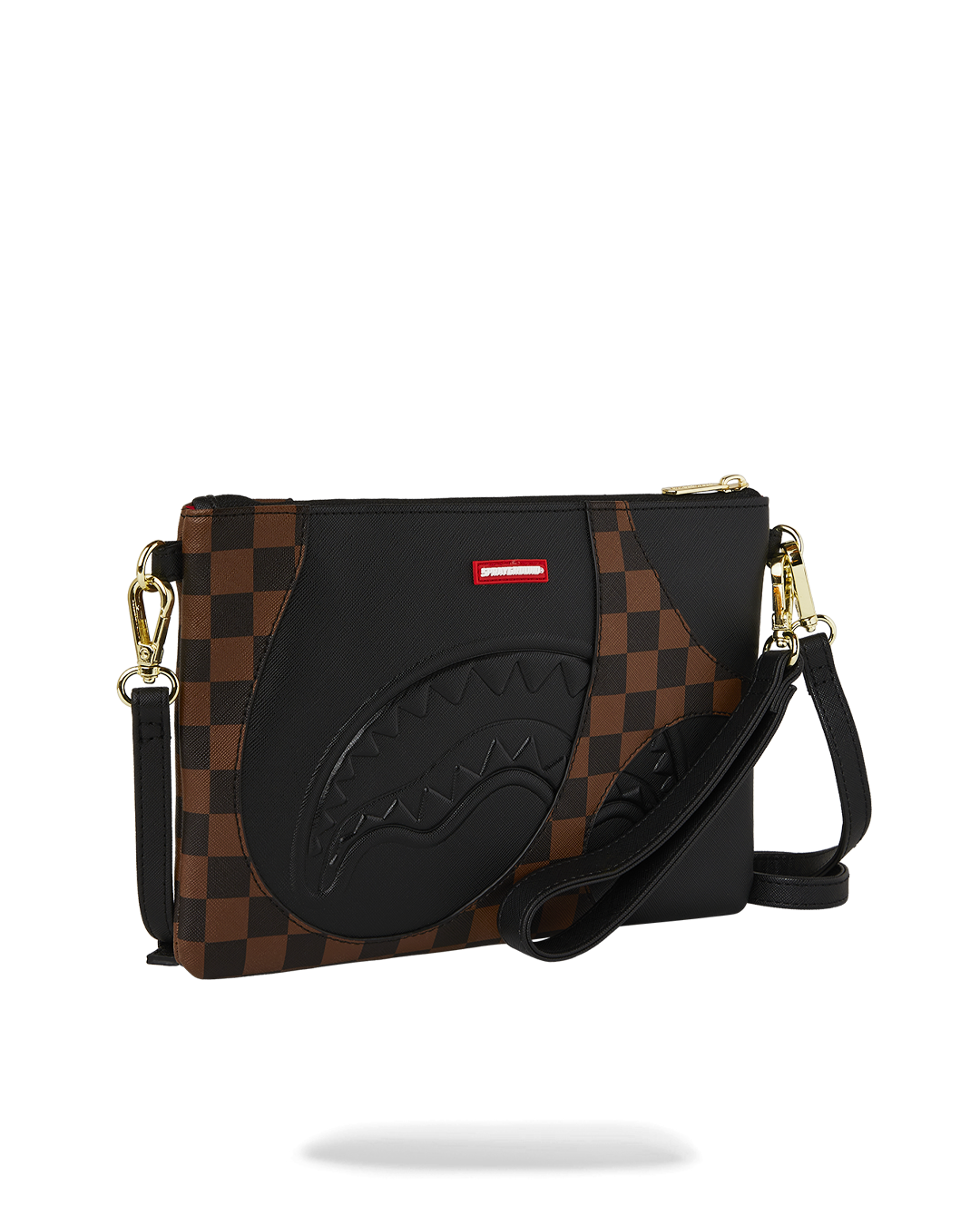 Image of Унисекс Чанта SPRAYGROUND JETSTREAM BROWN CROSSOVER CLUTCH