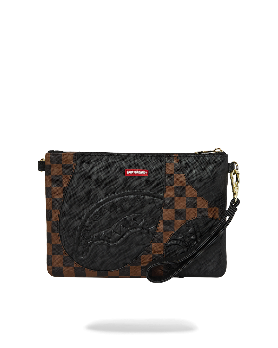 Image of Унисекс Чанта SPRAYGROUND JETSTREAM BROWN CROSSOVER CLUTCH