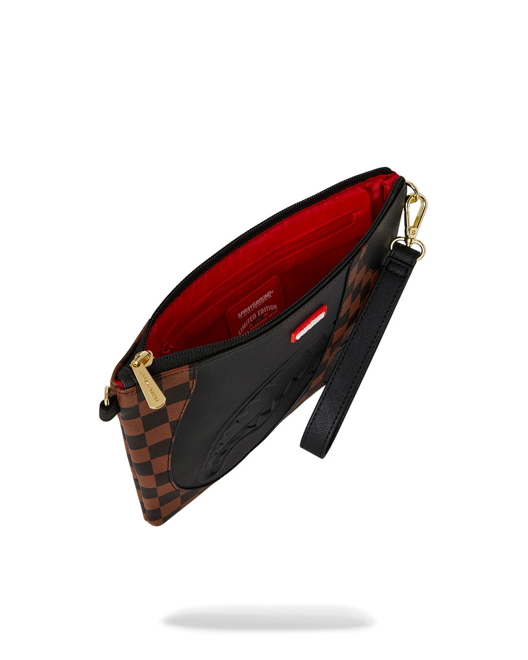 Image of Унисекс Чанта SPRAYGROUND JETSTREAM BROWN CROSSOVER CLUTCH