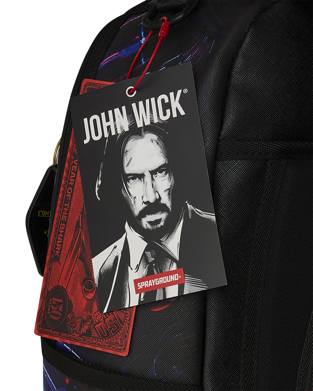 Image of Унисекс Раница SPRAYGROUND JOHN WICK NEON BACKPACK