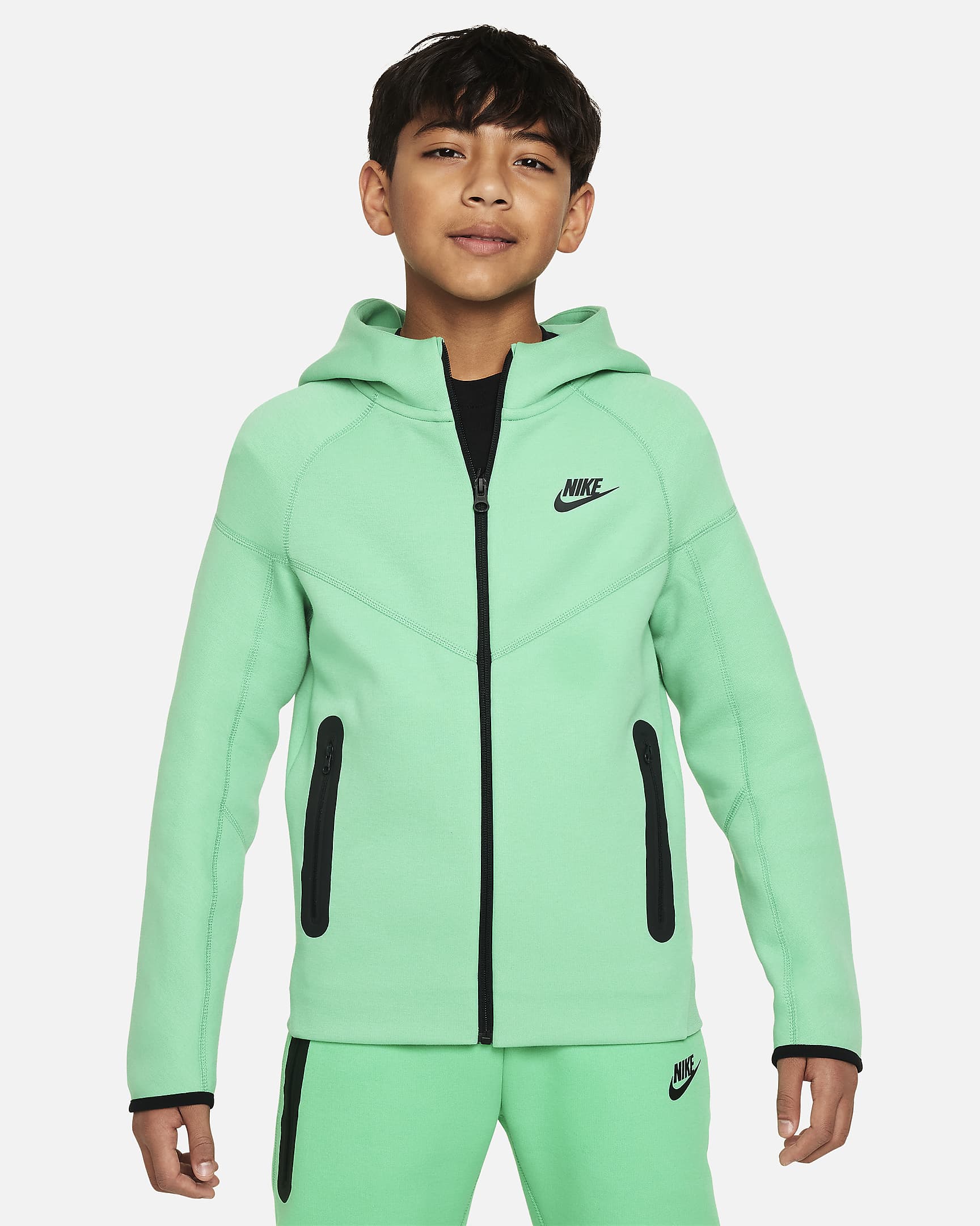 Юношески Суитшърт NIKE B NSW TECH FLC FZ - Ballistic-sport