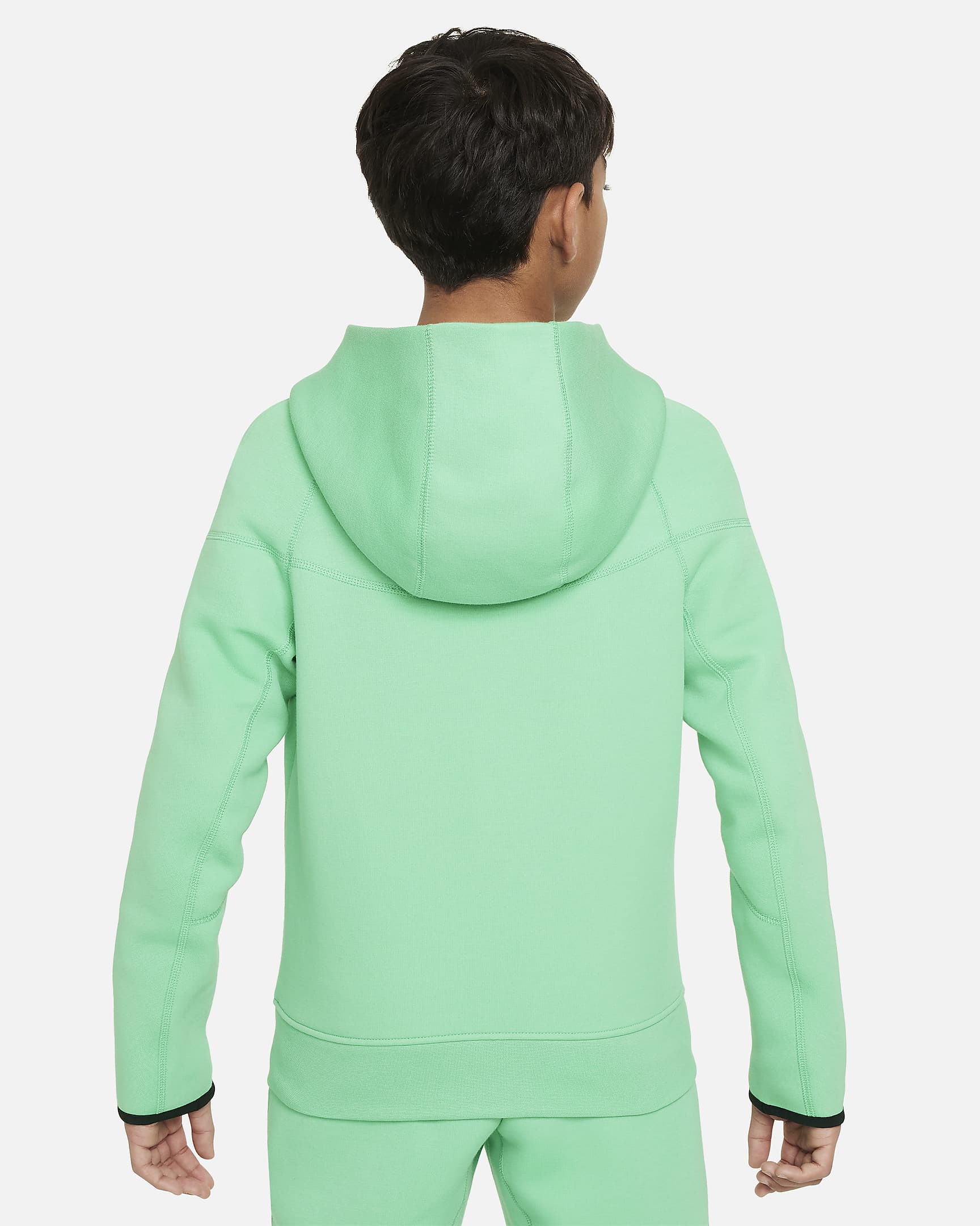 Image of Юношески Суитшърт NIKE B NSW TECH FLC FZ - Ballistic-sport