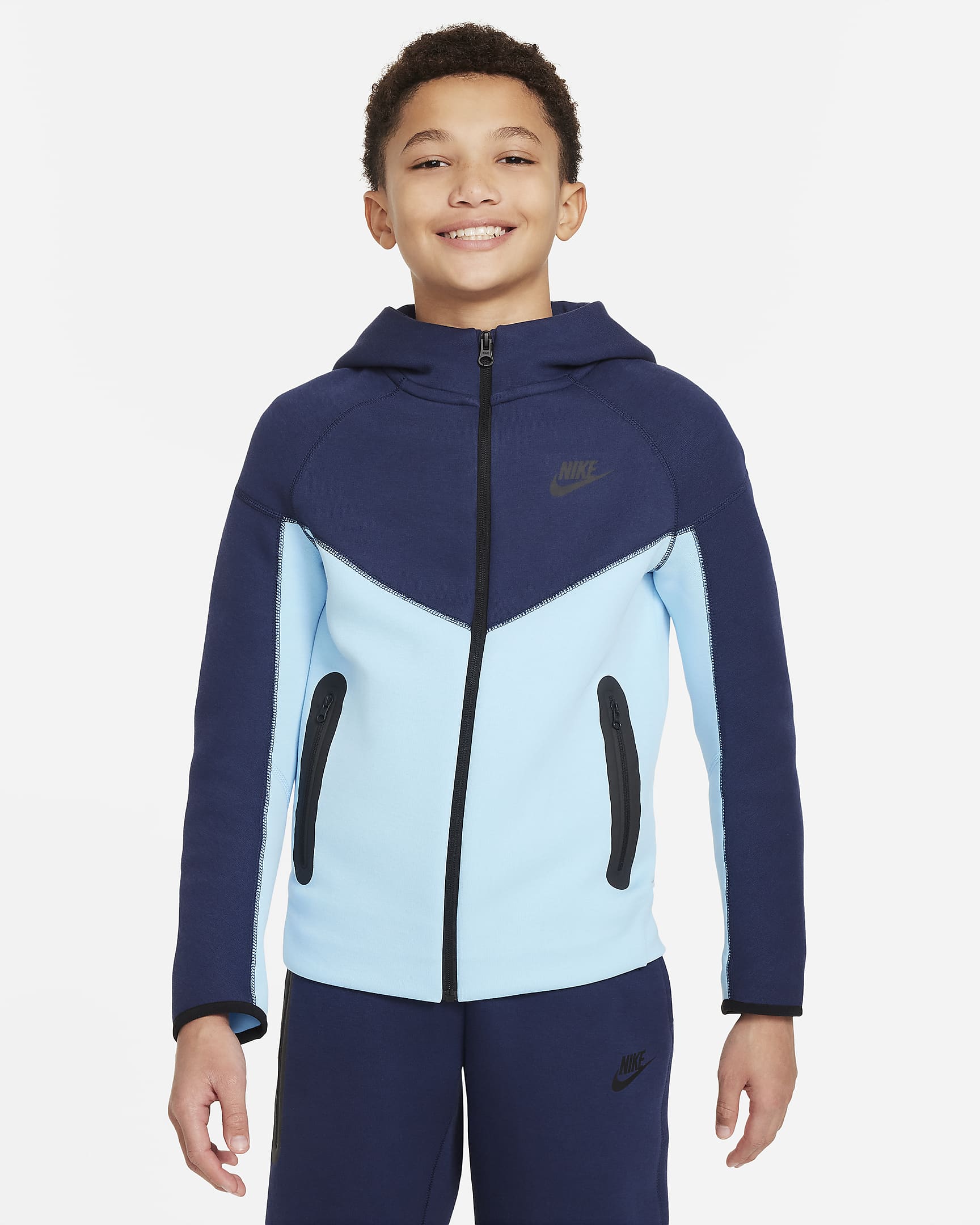 Юношески Суитшърт NIKE B NSW TECH FLC FZ - Ballistic-sport