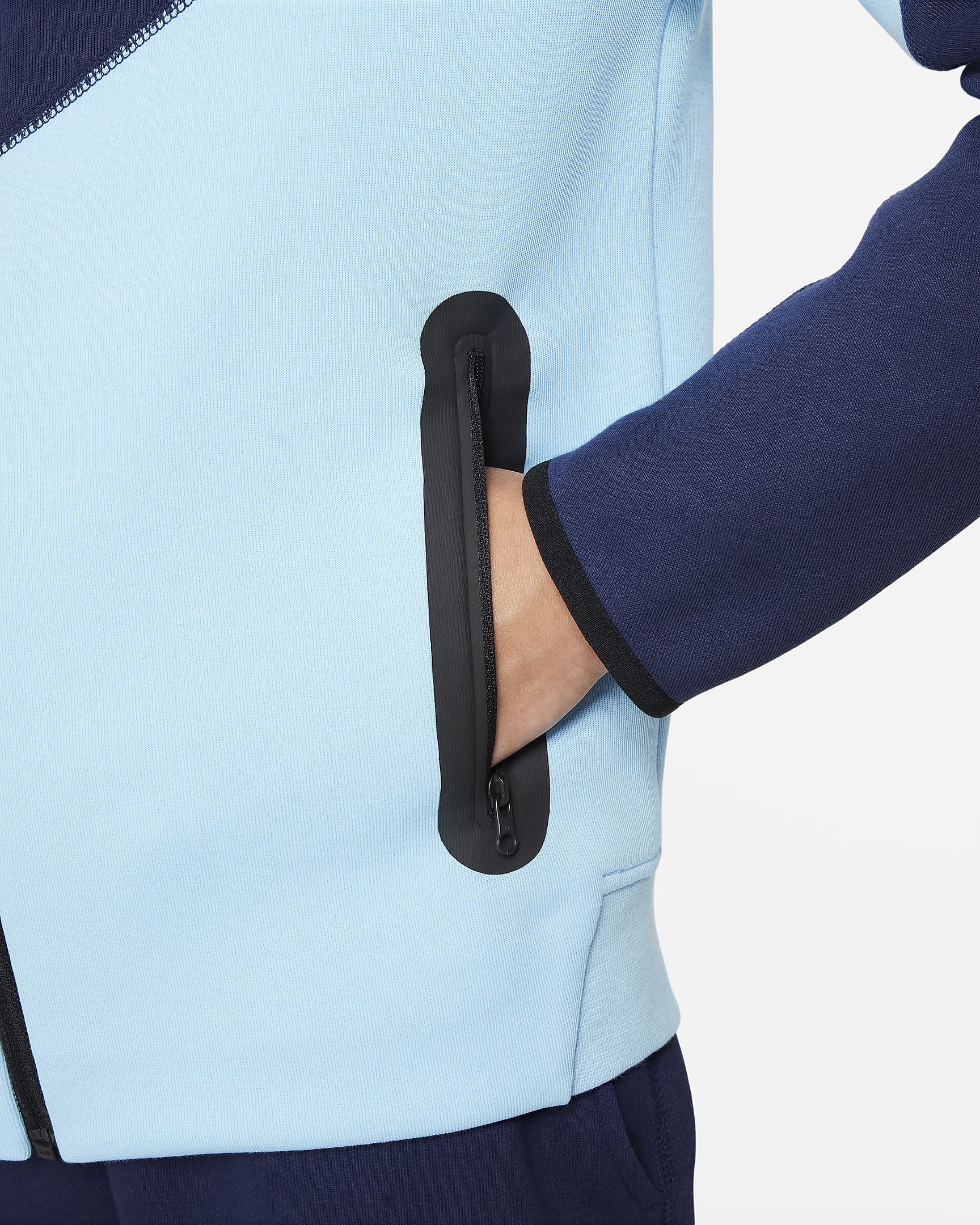 Image of Юношески Суитшърт NIKE B NSW TECH FLC FZ - Ballistic-sport