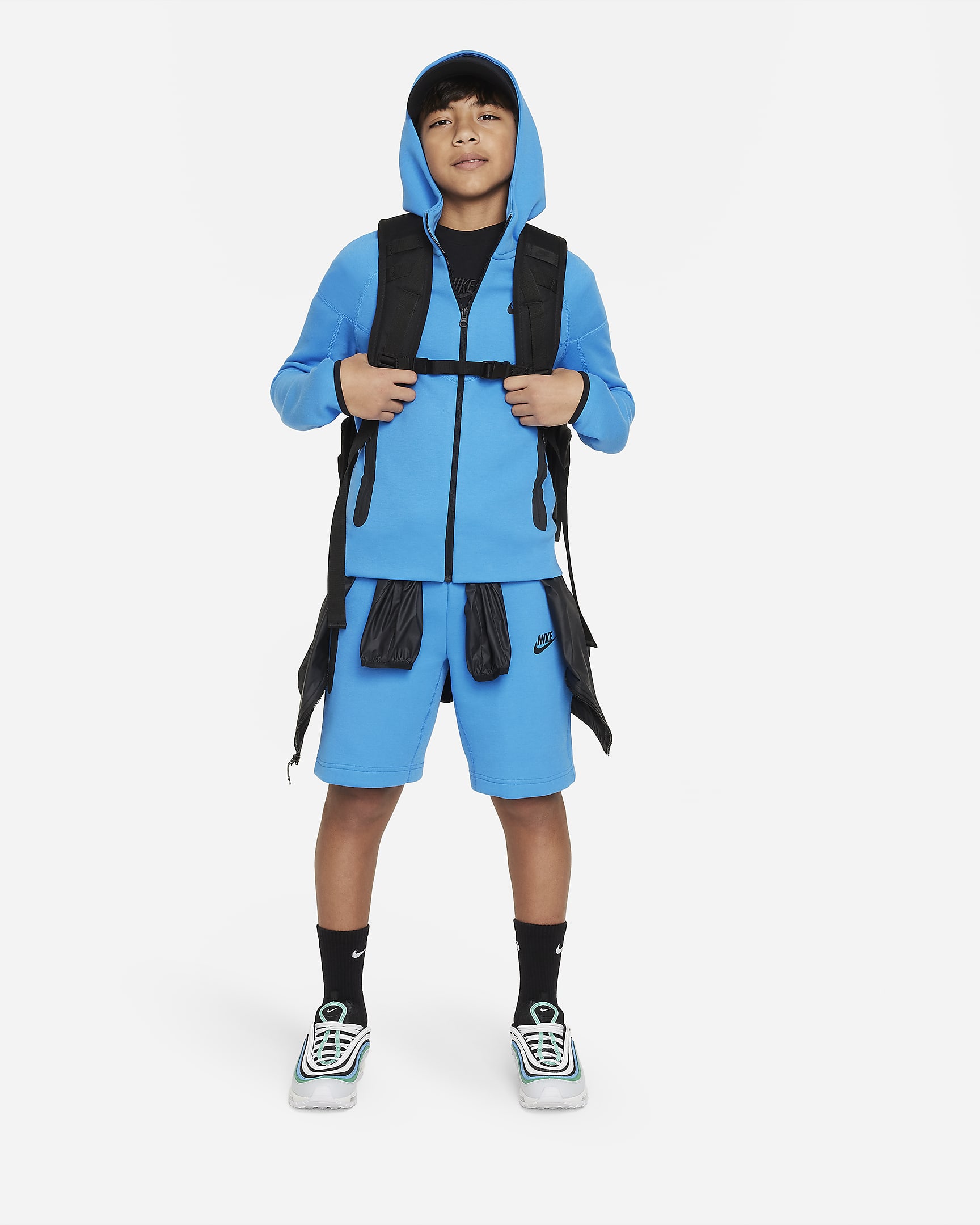 Юношески Суитшърт NIKE B NSW TECH FLC FZ - Ballistic-sport