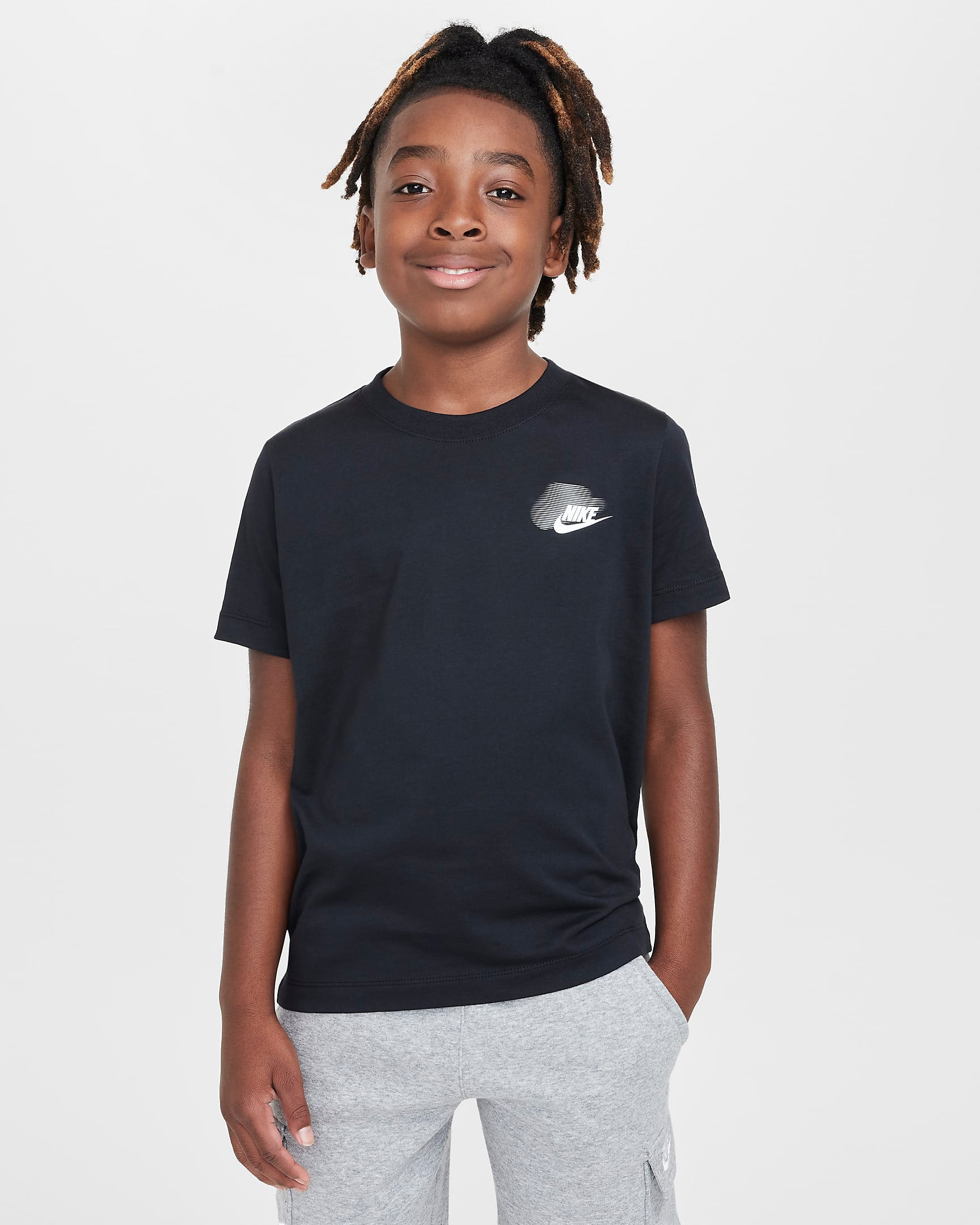 Юношеска Тениска NIKE B NSW SI GRAPHIC TEE