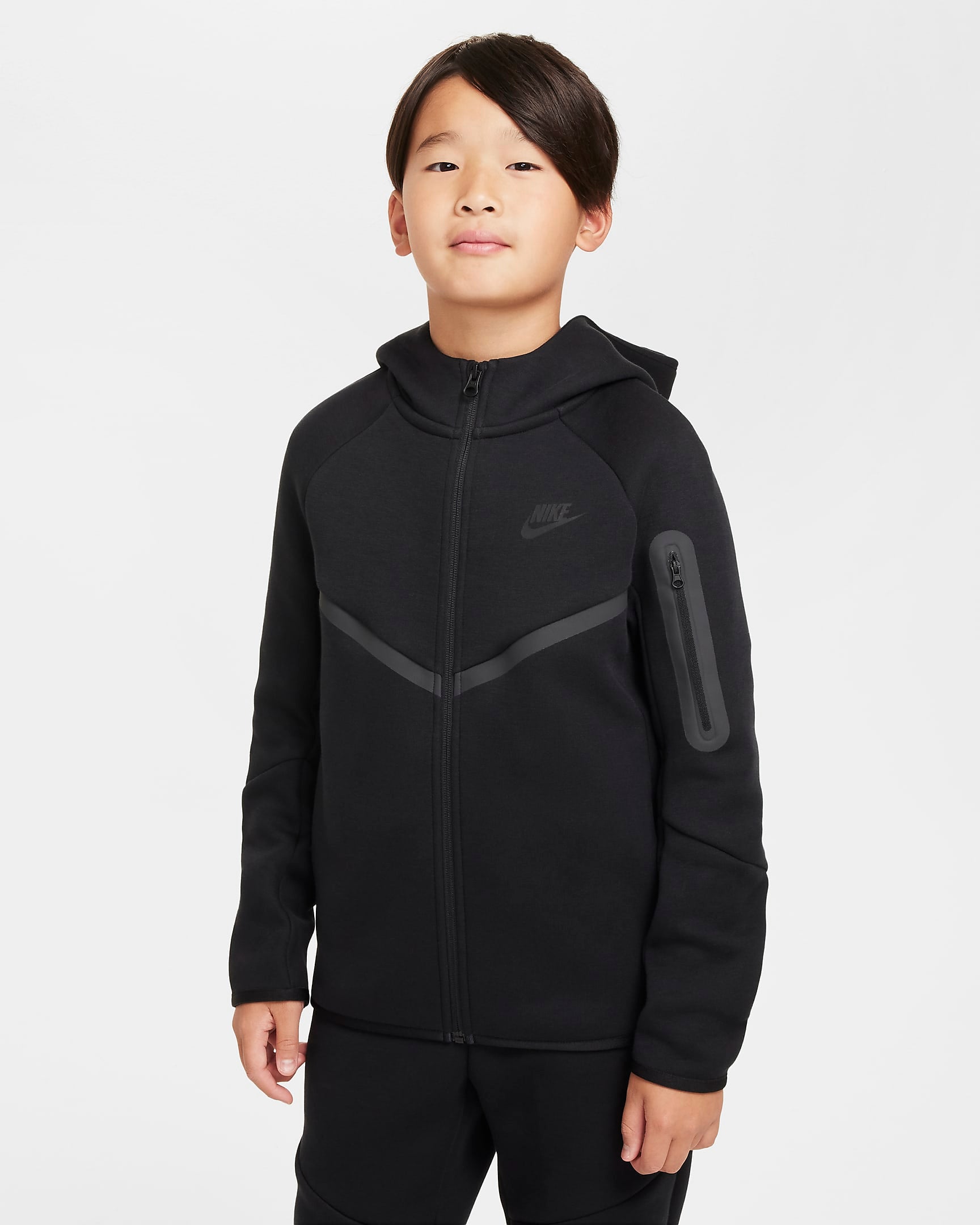 Юношески Суитшърт NIKE B NSW TCH FLC FZ - PD - Ballistic-sport