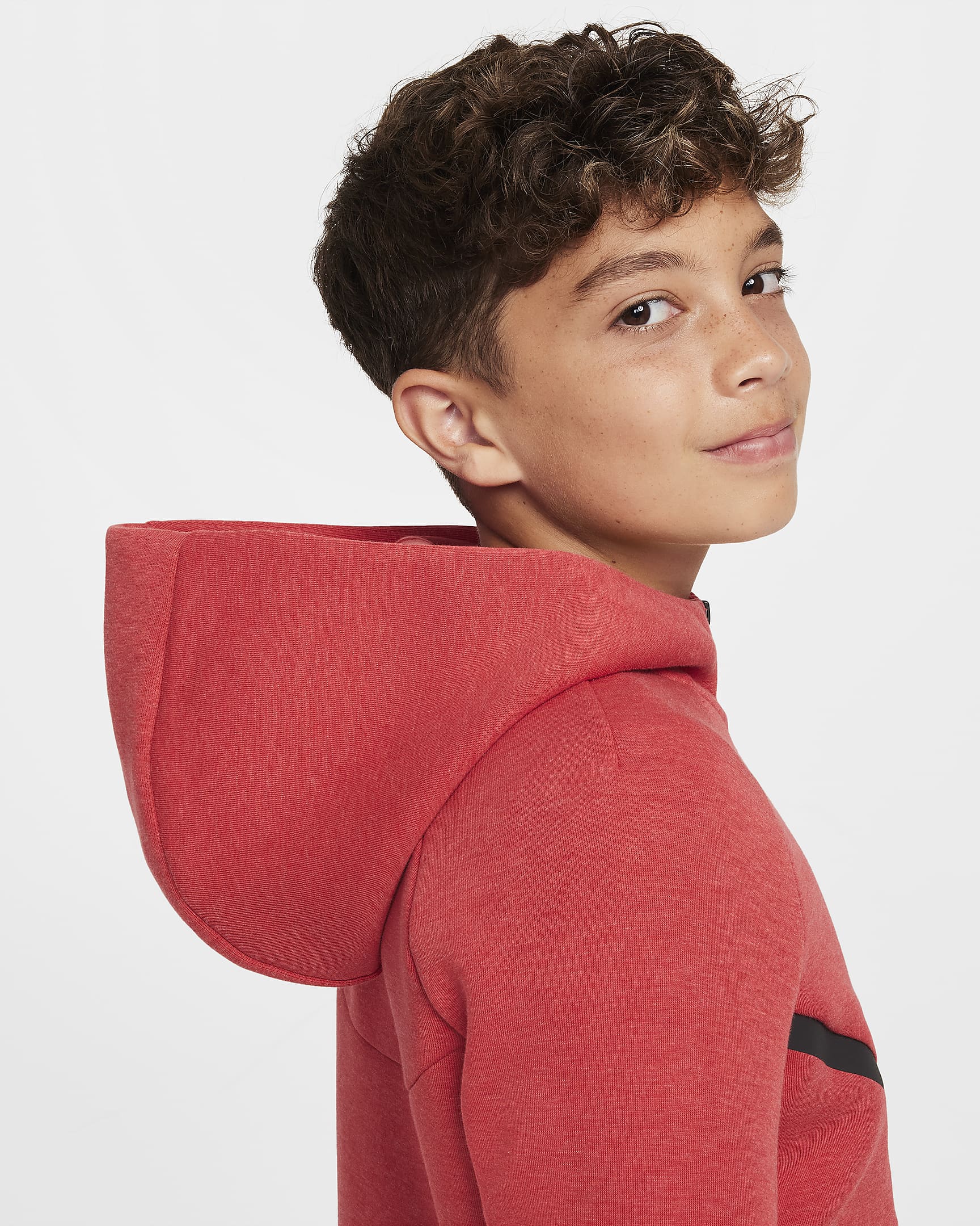 Image of Юношески Суитшърт NIKE B NSW TCH FLC FZ - PD - Ballistic-sport