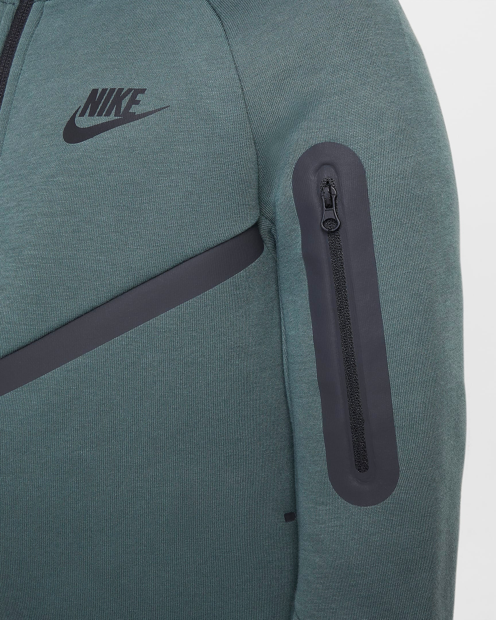 Image of Юношески Суитшърт NIKE B NSW TCH FLC FZ - PD - Ballistic-sport