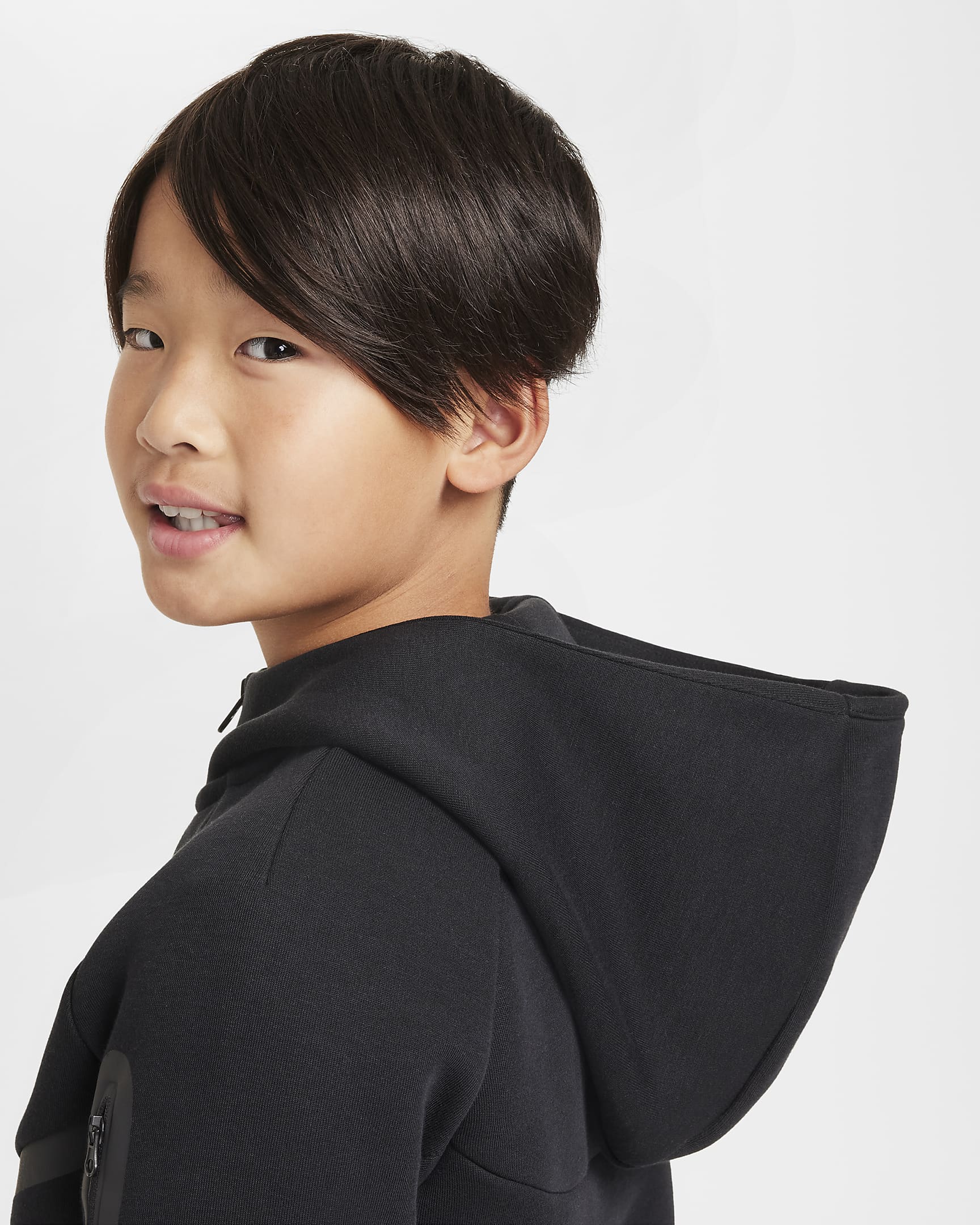 Image of Юношески Суитшърт NIKE B NSW TCH FLC FZ - PD - Ballistic-sport