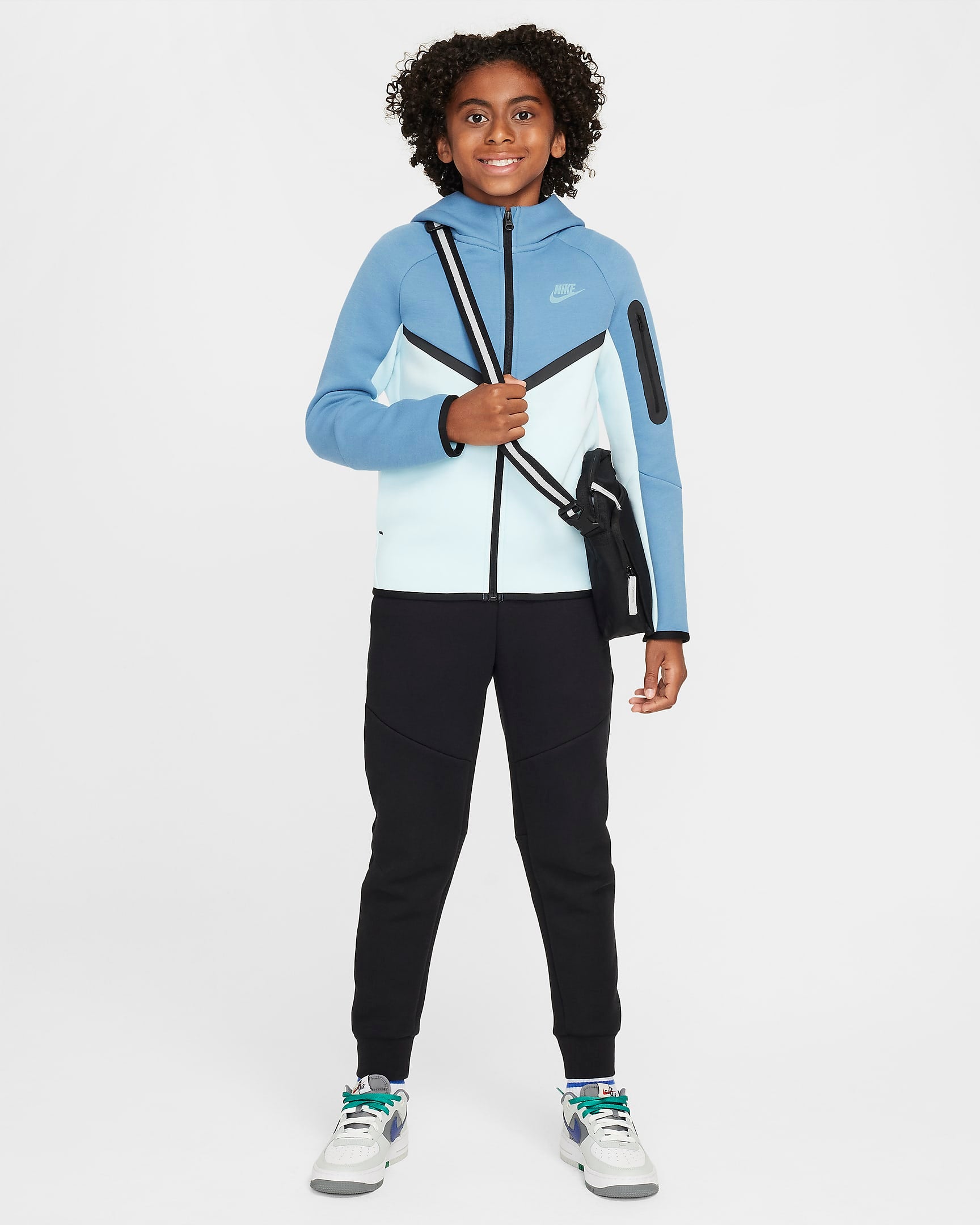 Юношески Суитшърт NIKE B NSW TCH FLC FZ - PD - Ballistic-sport