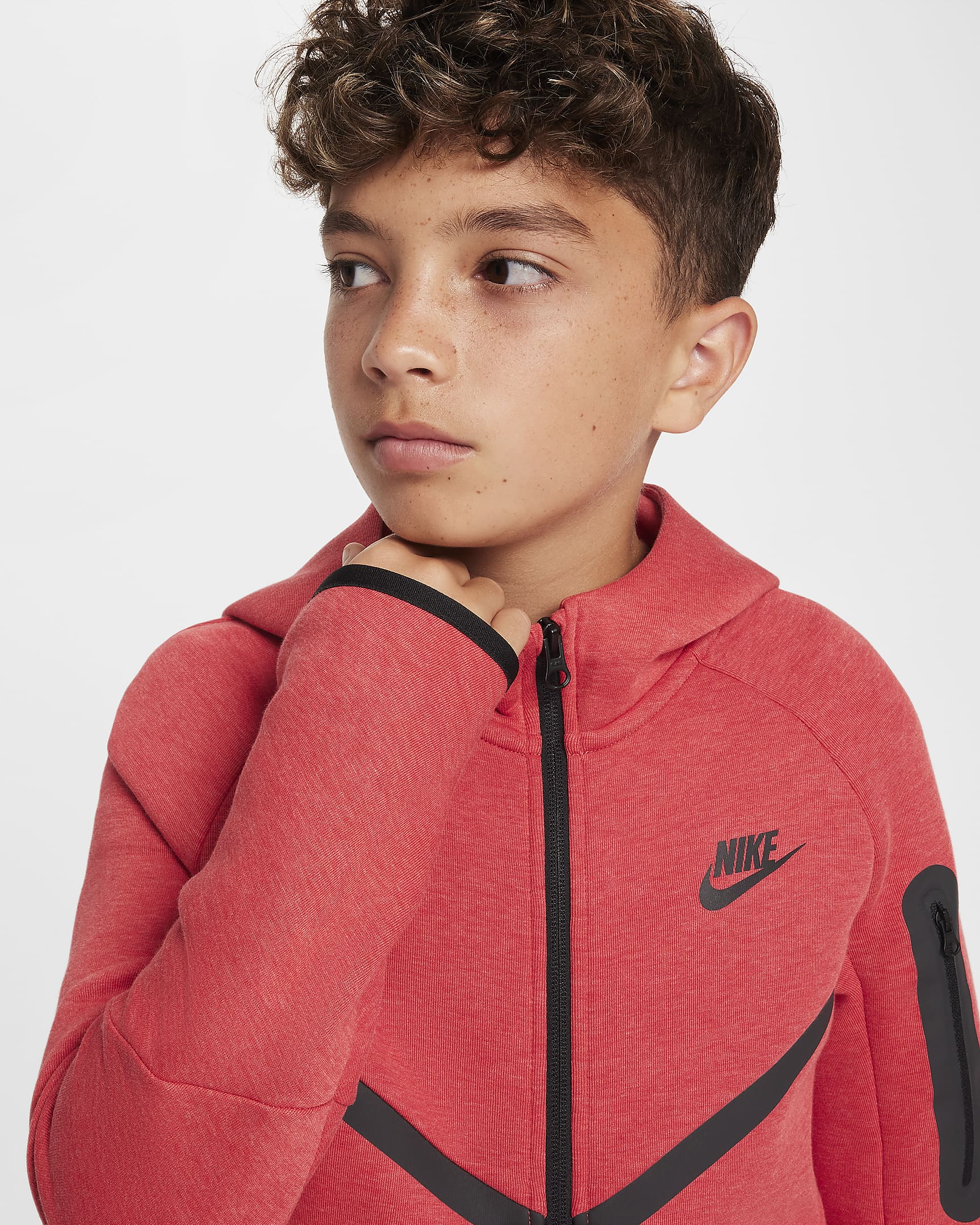 Юношески Суитшърт NIKE B NSW TCH FLC FZ - PD - Ballistic-sport