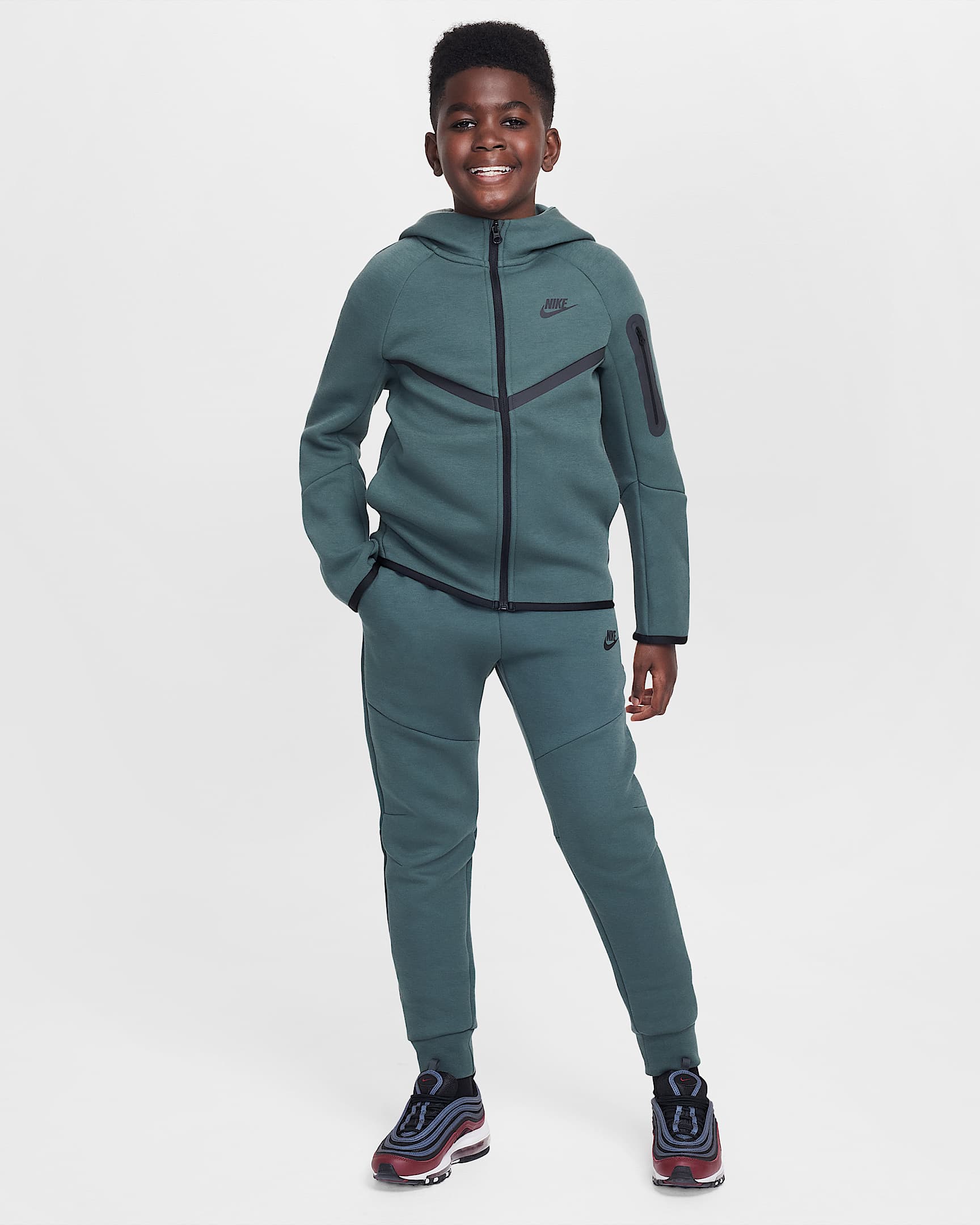 Юношески Панталон NIKE B NSW TCH FLC JGGR - PD v- Ballistic-sport