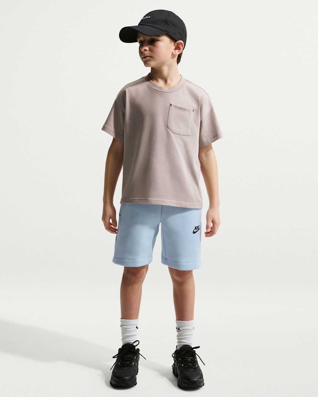 Image of Детски Къс панталон NIKE B NSW TCH FLC SHORT - PD HV1196-407- Ballistic sport, Балистик