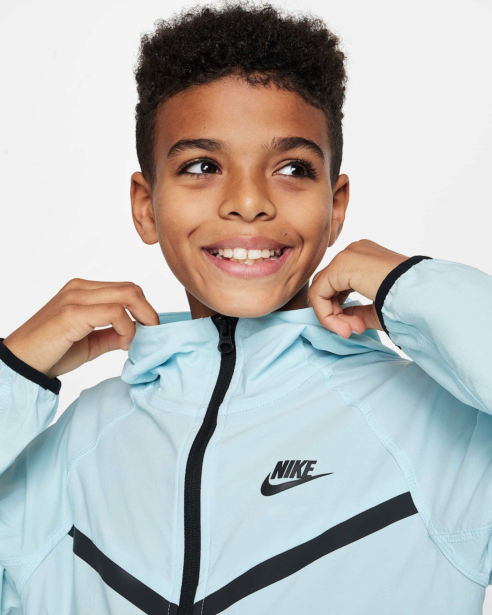 Детско Яке NIKE B NSW TCH WVN FZ JKT - PD