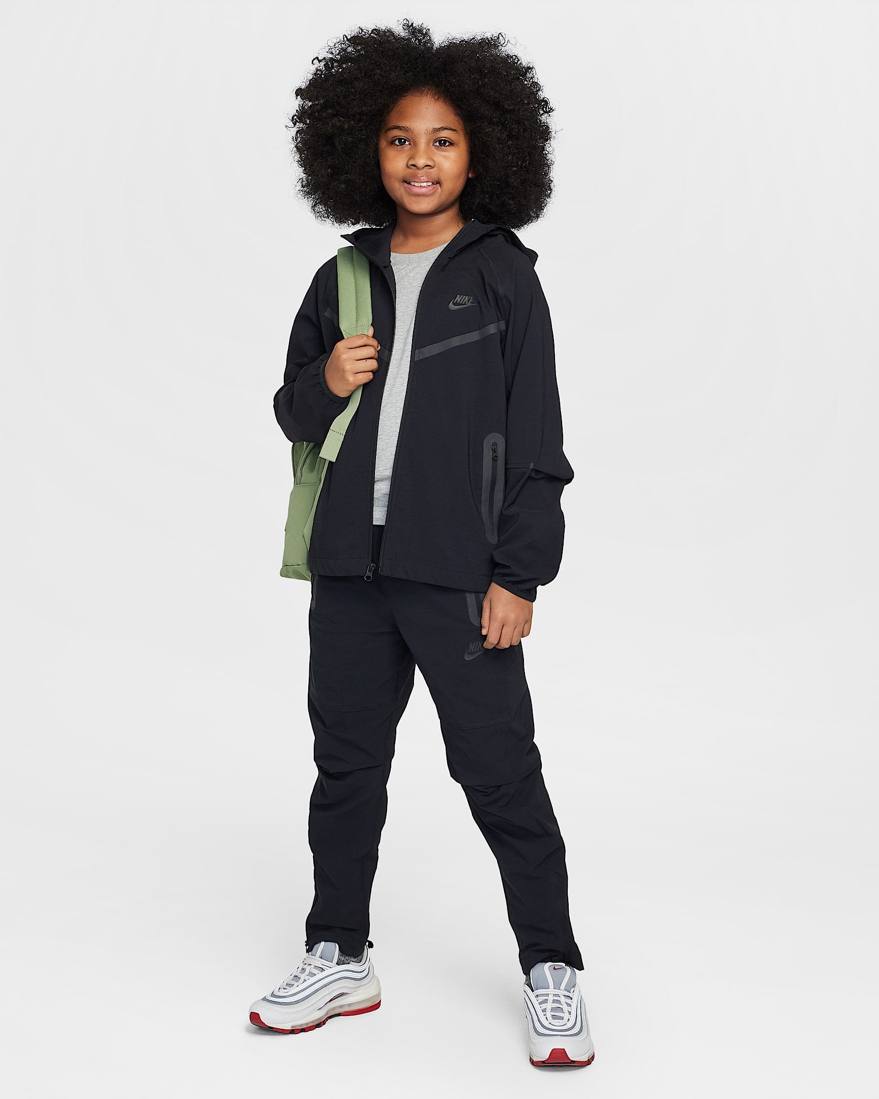 Image of Юношеско Яке NIKE B NSW TCH WVN FZ JKT - PD - Ballistic-sport